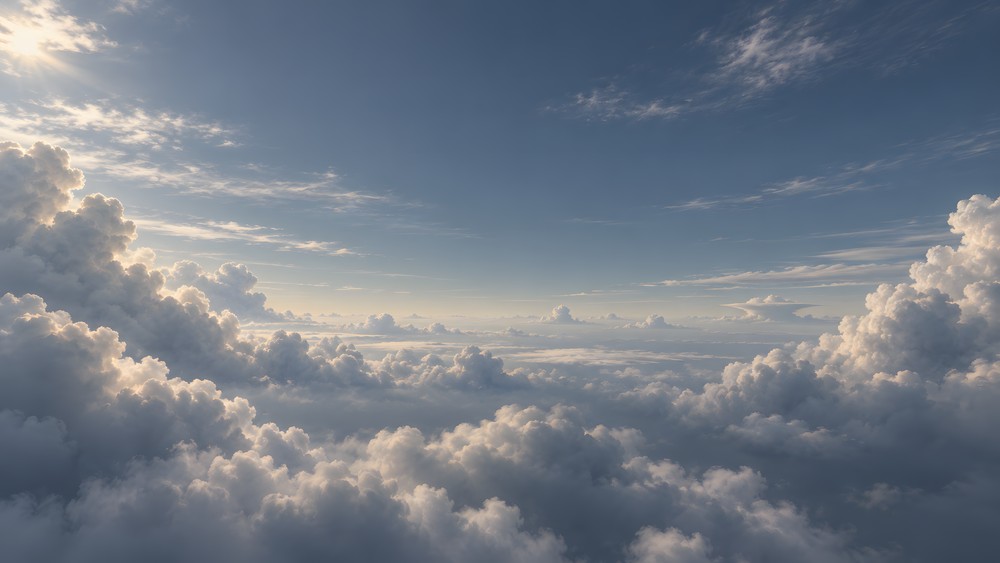 A cathedral in the clouds